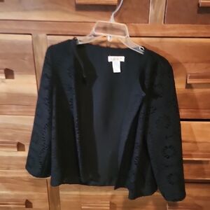 Dex Black Lace Blazer